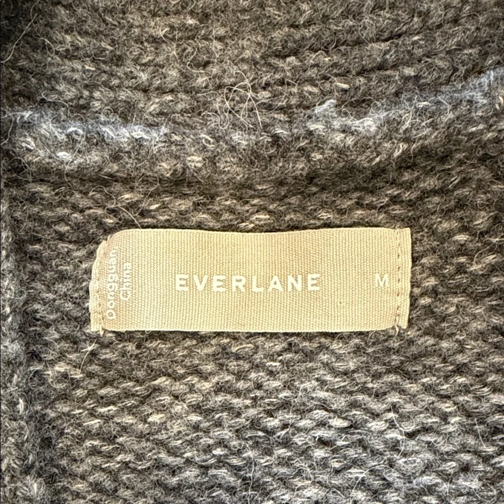 Everlane Men's Charcoal Cardigan